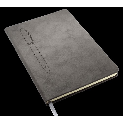 Magnetic notebook with a pen