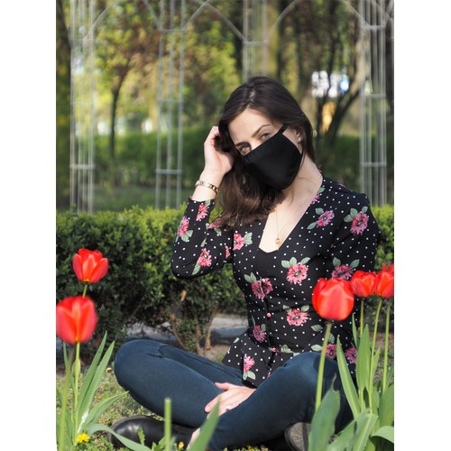 Masque en coton MARS PRO (taille M) avec pochette et filtre HEPA thumbnail 9