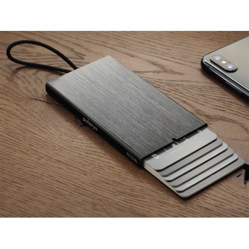 Porte cartes de crédit anti-RFID thumbnail 6