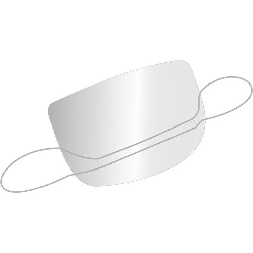 Masque-visière transparent ATENA pour la bouche et le nez thumbnail 7