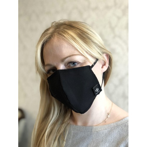 Masque facial en coton BLACK-BLACK thumbnail 7