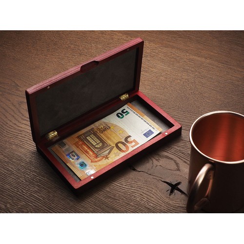 Boîte à billets en bois thumbnail 12