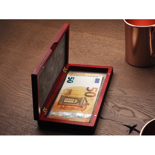 Boîte à billets en bois thumbnail 13