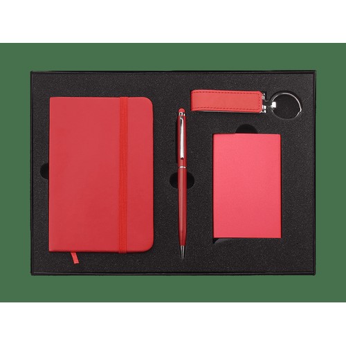 Set composé d'un carnet, d'un stylo, d'un étui RFID et d'une clé USB thumbnail 5