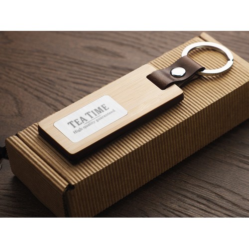 Wooden keyring thumbnail 4