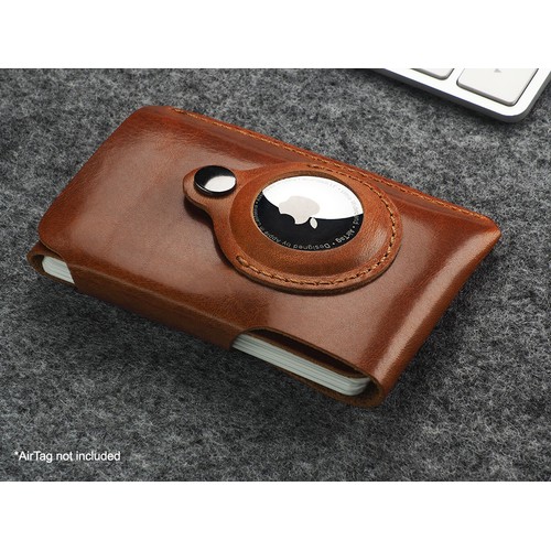 Wallet with AirTag holder