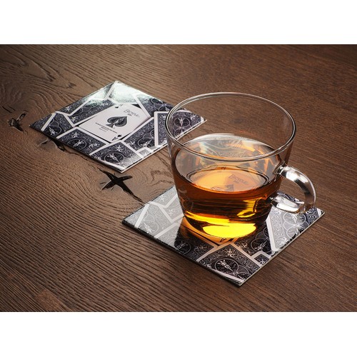 Printed paper coaster