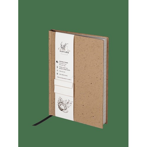 Recycled Coconut Notebook