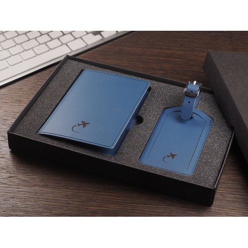 Passport and luggage tag set 2