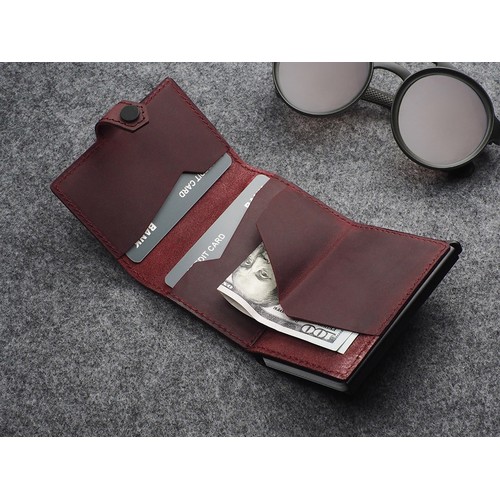 Portefeuille RFID - Cuir de chasse thumbnail 6