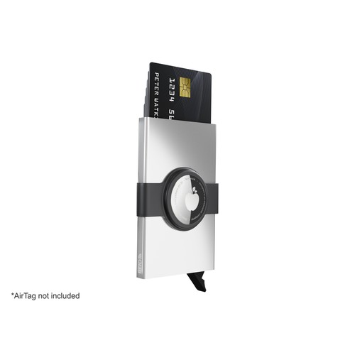 Étui pour cartes de crédit RFID avec support pour AirTag thumbnail 8