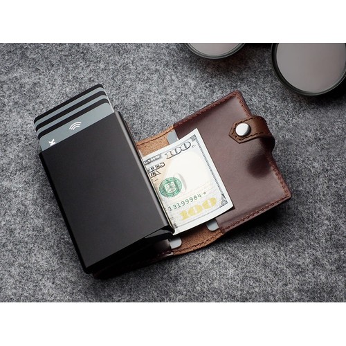Portefeuille RFID avec pochette AirTag thumbnail 6