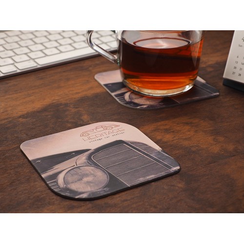 Printed paper coaster