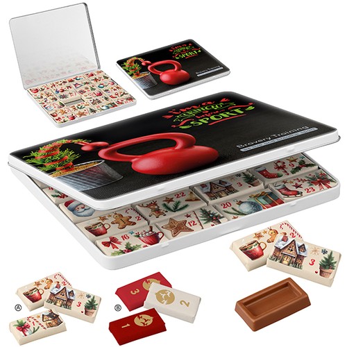 Calendrier de l'avent – boîte décorative MAXI - 1