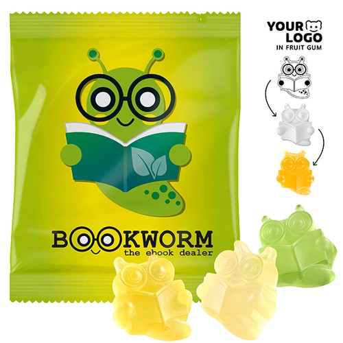 Gommes de fruits PERSONNALISÉES, VEGAN, 30 g - 1