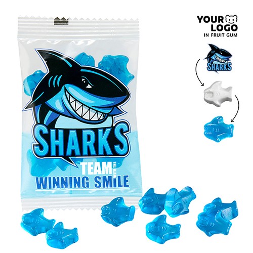 Gommes de fruits PERSONNALISÉES, VEGAN, 15 g - 1