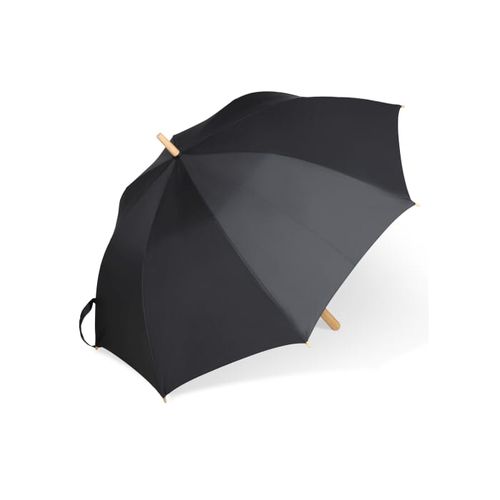 Parapluie bâton 25” en R-PET. Poignée droite, ouverture automatique - 2