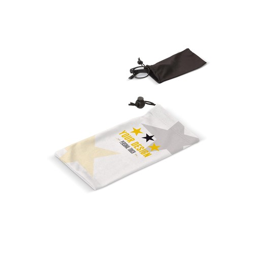 Pochette microfibre personnalisée avec traitement anti-bactérien 90x180 mm