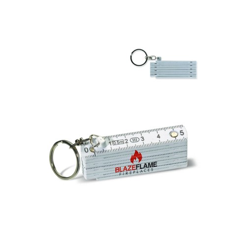Porte-clés mini mètre personnalisé 0.5m