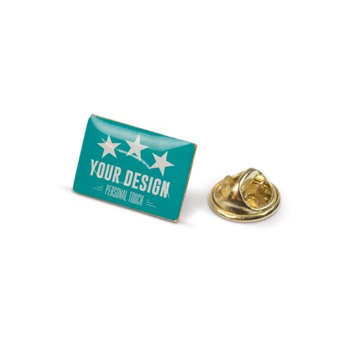Pins rectangulaire 19x13mm - 2