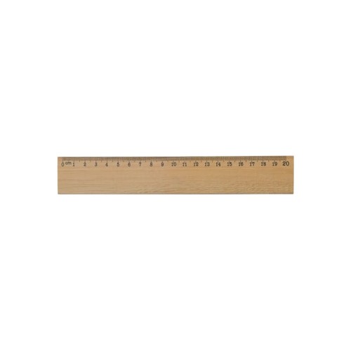 Règle en bois 20cm - 2