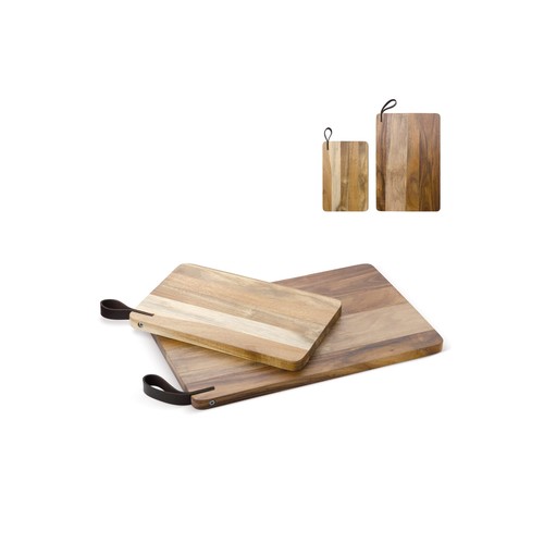 Planche à découper Acacia 2pcs personnalisée