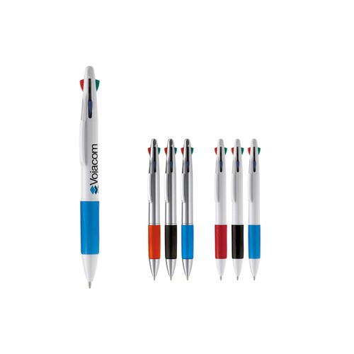 Stylo bille 4 couleurs - 1