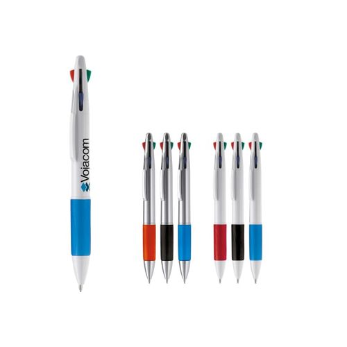Stylo bille 4 couleurs - 1