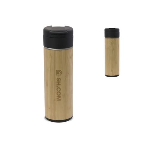 Mug Isotherme bambou Flow 400ml - 1