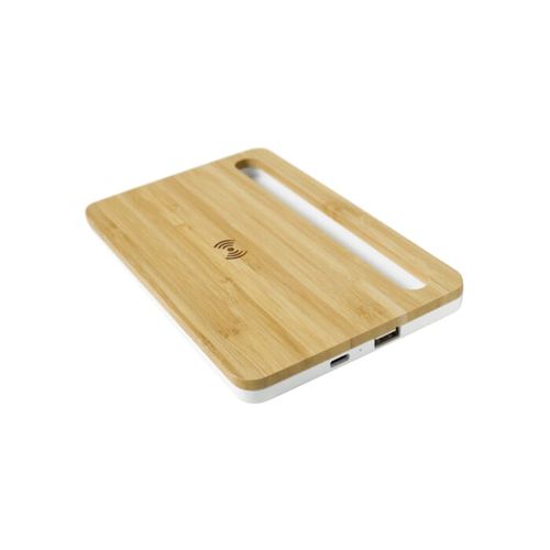 Chargeur sans fil en bambou 5W - 4