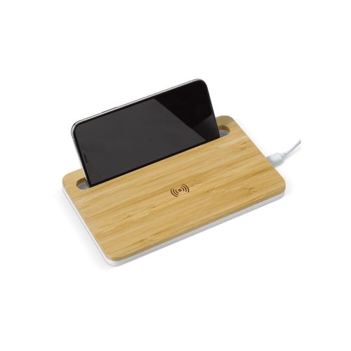 Chargeur sans fil en bambou 5W - 4