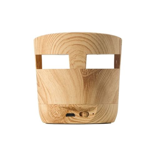 Enceinte 3W et Chargeur sans fil 5W en bois - 6