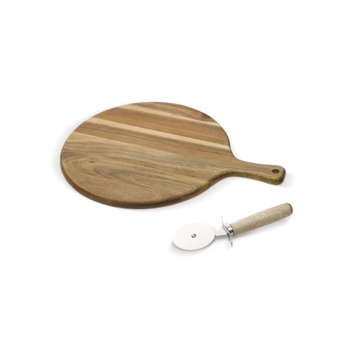 Planche à découper avec couteau à pizza - 2