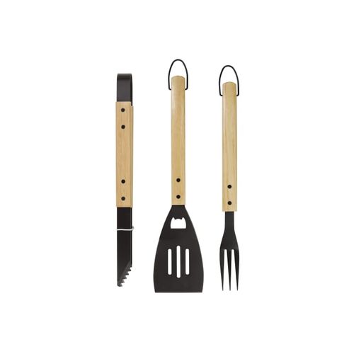 Set barbecue avec manche bois - 3