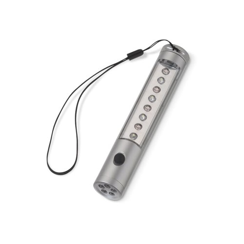 Lampe torche alu 5 + 8 LED avec aimant - 2