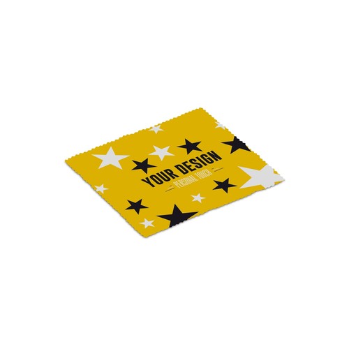 Lingette microfibre personnalisée avec traitement anti-bactérien 150x180mm