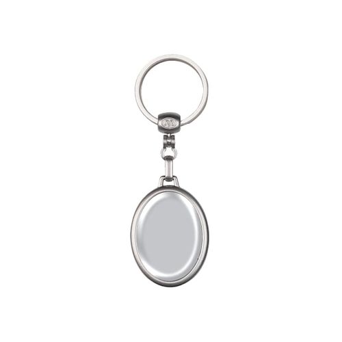 Porte-clés métal ovale - 3