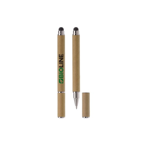 Stylo stylet carton personnalisé