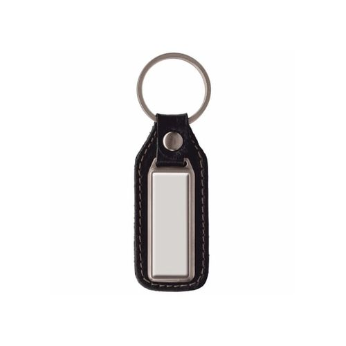 Porte-clés cuir/métal - 3