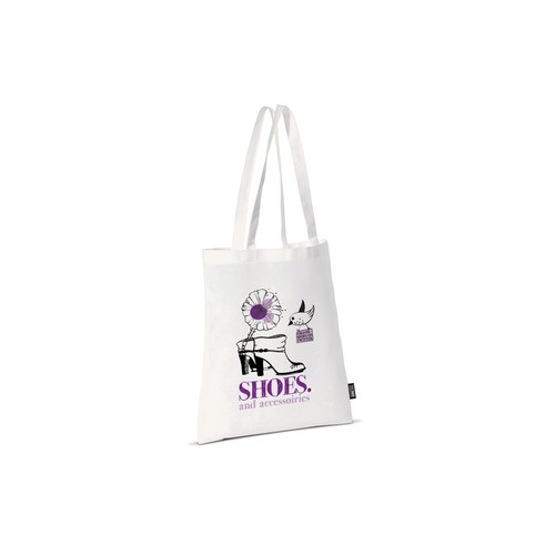 Sac non-tissé blanc 75g/m² personnalisé