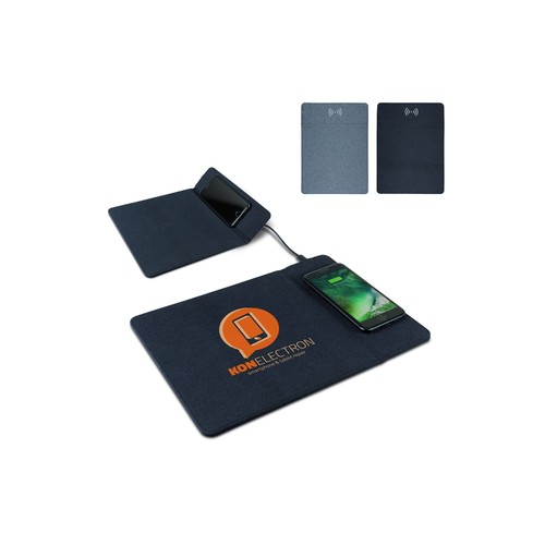 Tapis de souris et chargeur sans fil 5W personnalisé