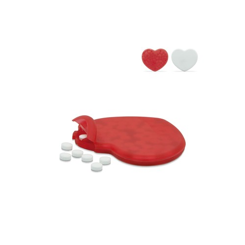 Distributeur de bonbons cœur personnalisé