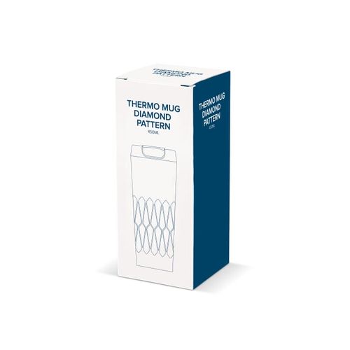 Mug Thermos avec motif diamant 450ml - 6