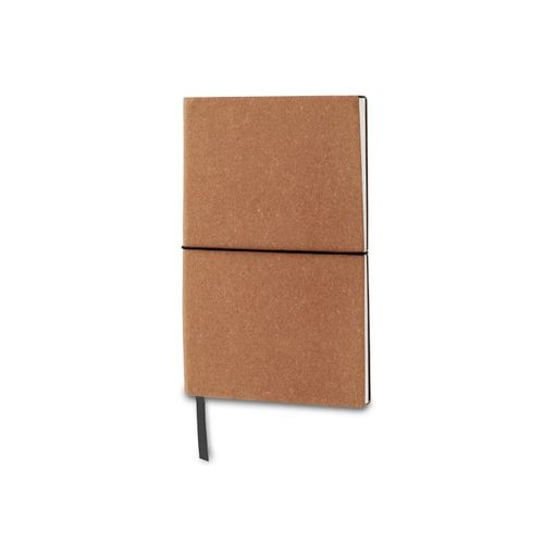 Carnet, couverture en cuir recyclé A5 - 2