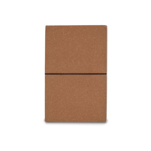 Carnet, couverture en cuir recyclé A5 - 4