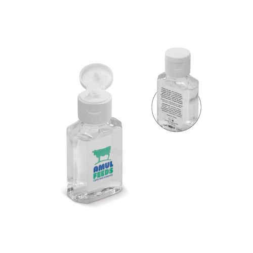 Flacon gel hydroalcoolique pour les mains 30ml