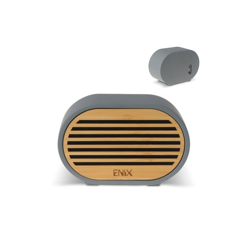 Speaker and wireless charger limestone 5W personnalisé