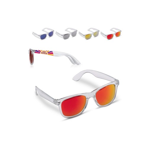 Lunettes de soleil transparentes Bradley UV-400 personnalisées
