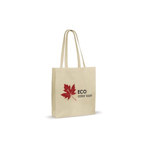 Sac à bandoulière coton OEKO-TEX® 140g/m² 38x10x42cm personnalisé