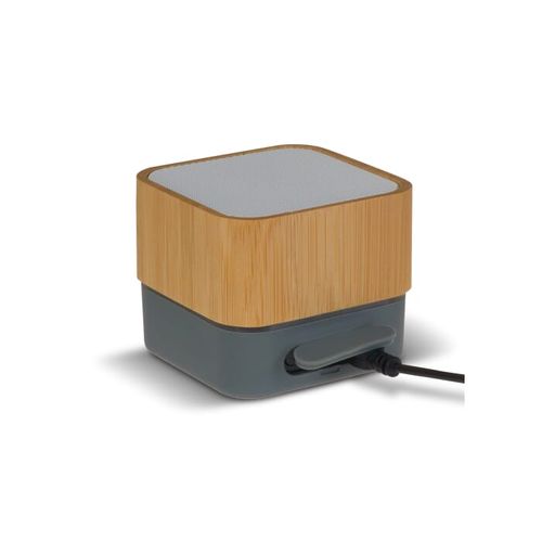 Speaker bamboo square 3W - 4